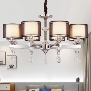 China Contemporary style chandelier with Lamshade for indoor home lighting (WH-MI-39) supplier