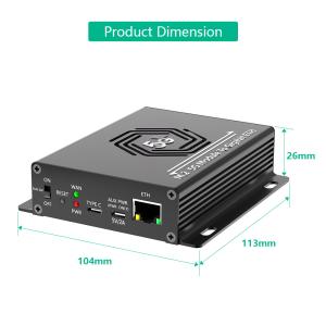 NGFF(M.2) Module 4G/5G à USB 3.0 Adaptateur avec port RJ45, contrôleur Realtek RTL8125BG
