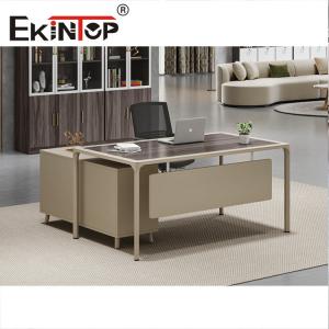 Wooden Modern Style Desk Painting Finish Anti Water Anti Scratch OEM ODM