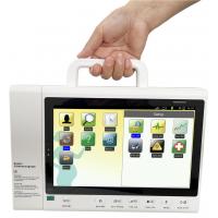 China Touch Screen Wireless Probe Ctg Machine Maternal Fetal Monitor on sale