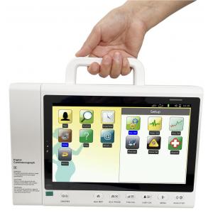 Touch Screen Wireless Probe Ctg Machine Maternal Fetal Monitor