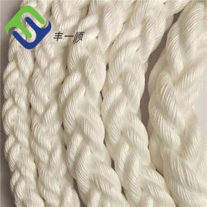 8 Strand High Strength Polypropylene Mooring Lines Rope For Mooring Larger Vessels