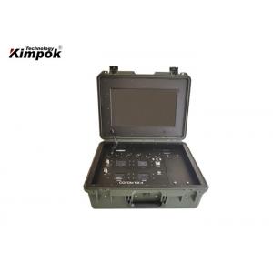 Shock Proof COFDM Video Receiver Wireless H.264 For Mobile Vehicle