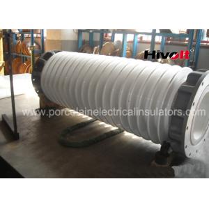 China High Voltage Composite Hollow Insulator , Porcelain Post Insulators Multi Color supplier
