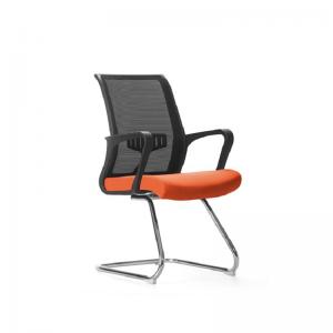 Modern Conference Reception Room Chair / Ergonomic Mid Back Office Chairs For Visitors