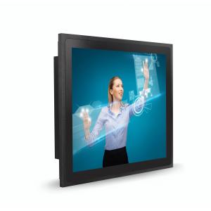 China 15 Robust flat bezel PCAP touch panel mounted PC IP65 front, embedded mount, 10 touch points, anti-vandalism, supplier