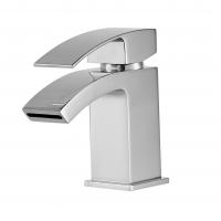 China Chrome Polished Basin Mixer Taps for Contemporary Style T8322W on sale