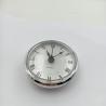 China 70mm Roman Numeral Quartz Clock Insert with Gold Trim wholesale