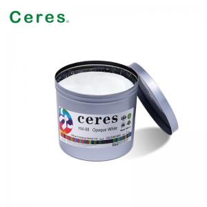 2kg / Can Offset Printing Ink For 3 Pieces Tin Opaque White