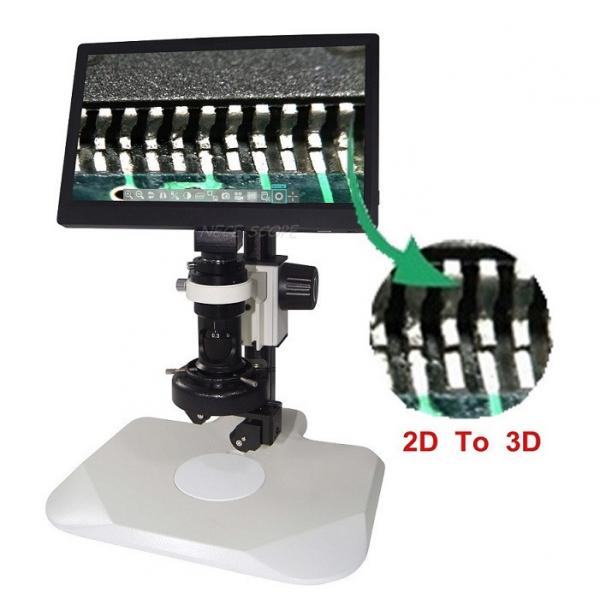 Microscópio de alta resolução do painel LCD com câmara digital 3D - 02 - série
