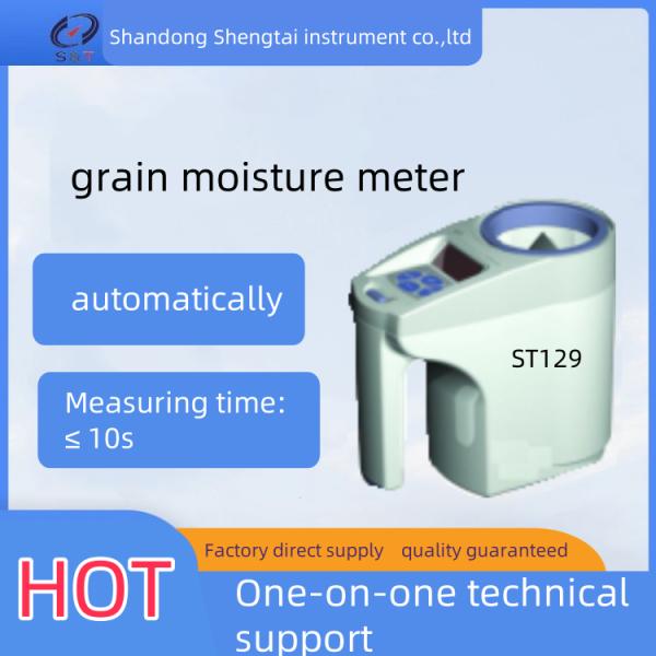 ST129 Grain Moisture Meter for Food Testing Instruments with Automatic Temperature Compensation and 800g Net Weight