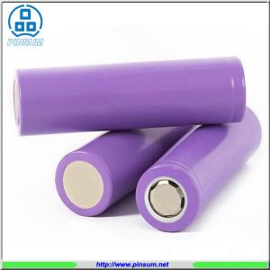 China 18650  lithium ion cylinder battery 3.7V 2000/2200/2400/2600mah battery cell 5C discharge rate supplier