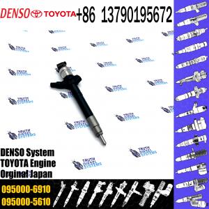 New Common Rail Fuel Injector 095000-6230 095000-7640 095000-7280 095000-6910 For TOYOTA 23670-0R170 23670-09140