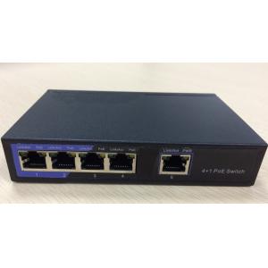 China 5 Ports Gigabit PoE Network Switch 1 Giga Uplink RJ45 IEEE802.3af  / At supplier