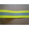 China Light Yellow Reflective Clothing Tape Sew On 1 cm Width for Garments wholesale