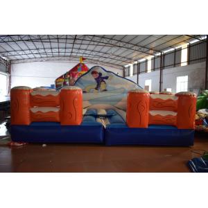 Exciting Inflatable Sport Games Size 5x5m / Inflatable Skiing Games Inflatable Simulated Surfing Games