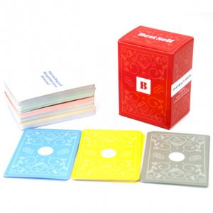 China Oem Print And Play Card Games Matt Varnished Cardboard Paper 150 Cards High End Produced supplier