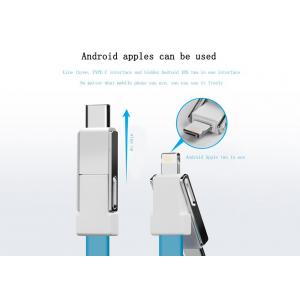 China Magnetic Charger 3 In 1 8pin USB Cord supplier