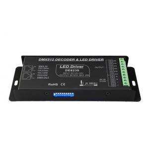 China 12-24V 6A*6CH PWM 6 Channel DMX Controller For LED Fixture Dipswitch Addessing supplier