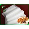 Food Grade 38G Greaseproof Muffin Wrapping Paper / Double - Sided Silicone Paper