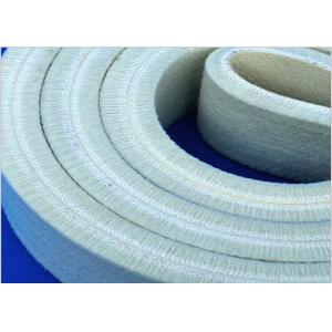 Wear Resisting Industrial Felt Fabric White Polyester Felt Belt Without Joints