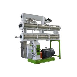 China Rolamento médio da máquina SKF da pelota da alimentação do gado da exploração agrícola com motor de Siemens 5 T/H supplier