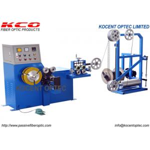 China Fiber Optic Cable Cutting Equipment / FTTH Drop Cable Rolling Cutting Machine supplier
