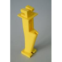 Yellow HDPE WOOD POST INSULATOR EXTENDER for Electric Fencing System