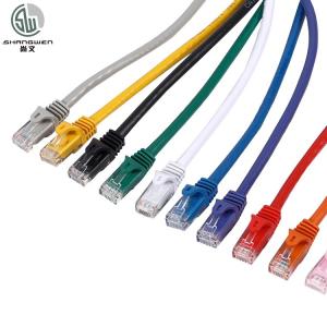 China Rj45 Cat6 Cat6a Cat5E UTP Patch Cord Cable 1m 3m 5m Computer Network Cable supplier