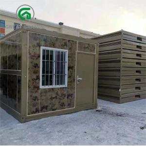 Green Camouflage Readymade prefab Portable Modular House Container office