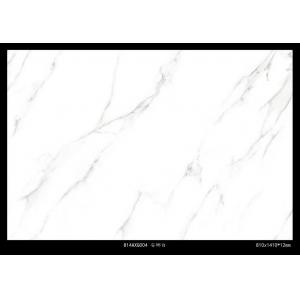 81*141cm Marble Look Porcelain Tile Glazed White Calacatta Carrara Marble Porcelain Tile