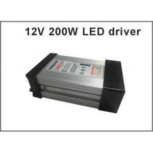 12V 200W Switching power supply rainproof LED drivers for outdoor led modules