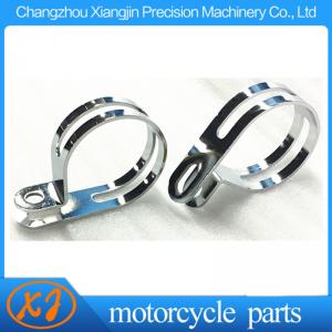 Steel Chromed 50mm Bend Clamp Silver Chromed Speedway " P " Clamp