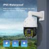 China High Speed Dome PTZ POE IP Camera AI Dual Light Audio Security CCTV 4k Camera Outdoor Cctv Security Camera wholesale