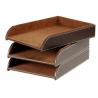 Popular Crafts Leather Document Tray
