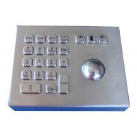 China Rugged Weather proof industrial stand alone laser trackball mouse with numeric keypad on sale