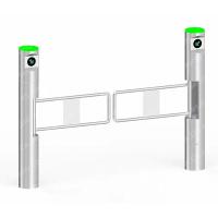 China High Quality Wholesale Outdoor Wide Lane Strong Waterproof And High Security Swing Barrier Gate Turnstile Door For Apart on sale