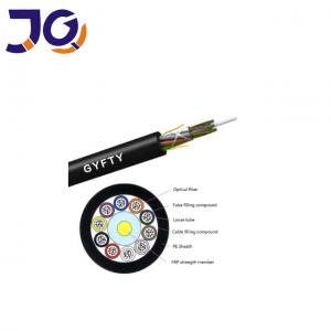 China Single Mode 12 Core GYFTY Outdoor Fiber Optic Cable supplier