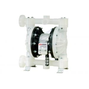 China 1 Inlet / Outlet Air Operated Diaphragm Pump With Nitrile Elastomer PTFE Ball Valve supplier