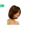 China Short Synthetic Heat Resistant Hair Extensions Hairline Bleached Knots wholesale