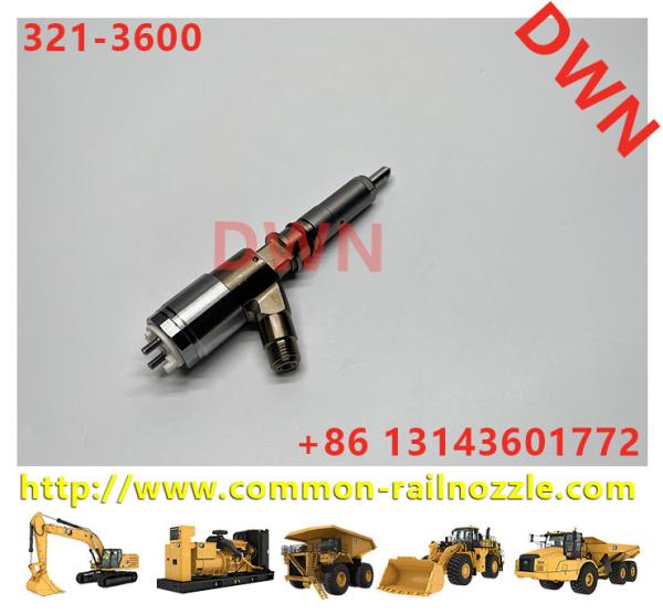 Diesel injector 320-3800 321-3600 for engine C6.6 CA common rail excavator fuel injector for E320D