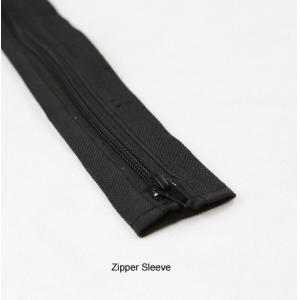 100mm Zipper Braided Sleeve Organizer Tubing Flexibility Flame Resistant