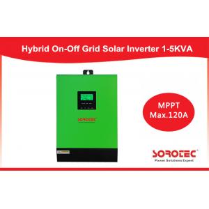 China DC to AC Hybrid Solar Inverter 1kva 2kva 3kva 4kva 5kva grid inverter MPPT Controller supplier