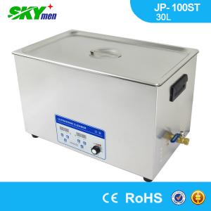 China 30L Free Basket Stainless Steel Digital Ultrasonic Cleaner Bath 600W / 40KHz supplier