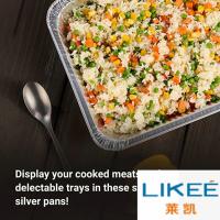 China Disposable Aluminium Food Containers Oven Safe Microwave Safe on sale
