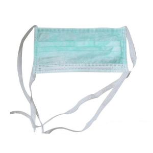 Tie On Disposable Nonwoven Medical Face Mask Elastic Earloop Comfortable