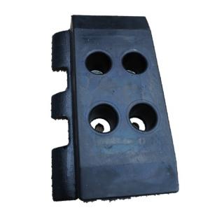 Rubber Paver Track Pads For Volvo Paving Machine ABG P6820D 300mm Width
