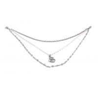 China Fashion Faux Pearl Necklace , pendant gold necklace for Girl OEM ODM on sale