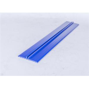 China Matt / Shiny Surface Plastic Extruded Sections For HVAC Air Grille supplier