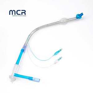 Medical PVC Double Lumen Endotracheal Tube With PU Micro-Thin Cuff